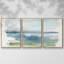 «Coastline Splash IV», reproduction sur toile flottante-57566771-57566764