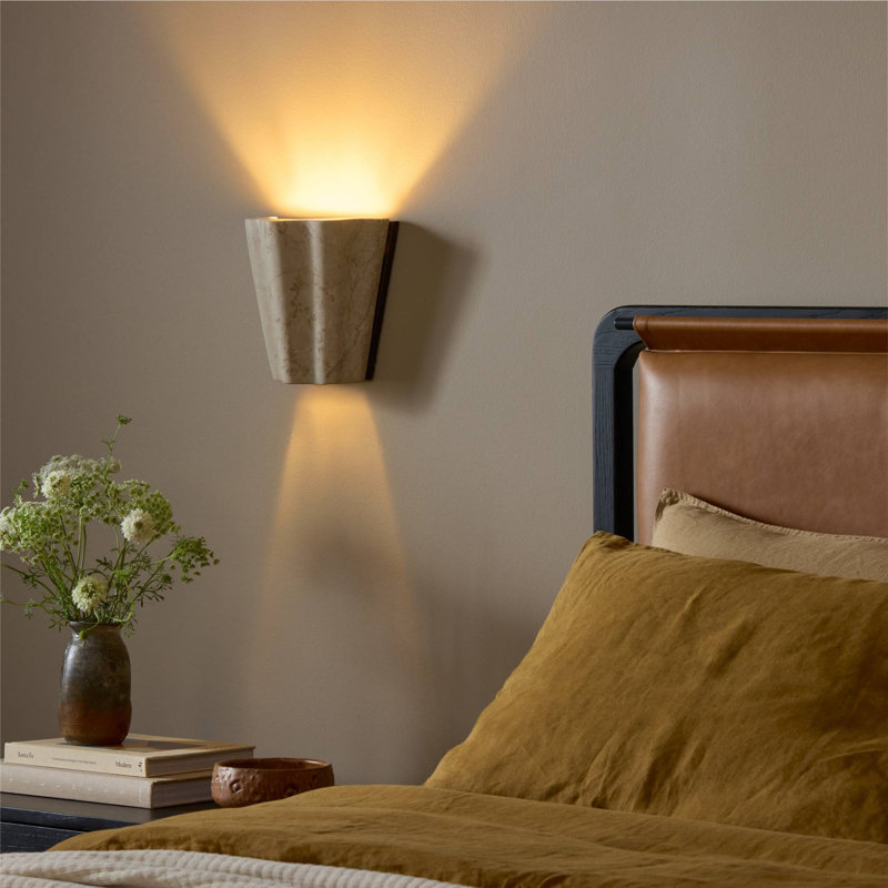 Applique murale Astra - marbre italien crème, Crème, crème