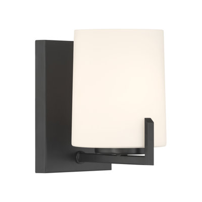 Applique murale 1 lumière pour salle de bain Mirelle 7,5 "de haut