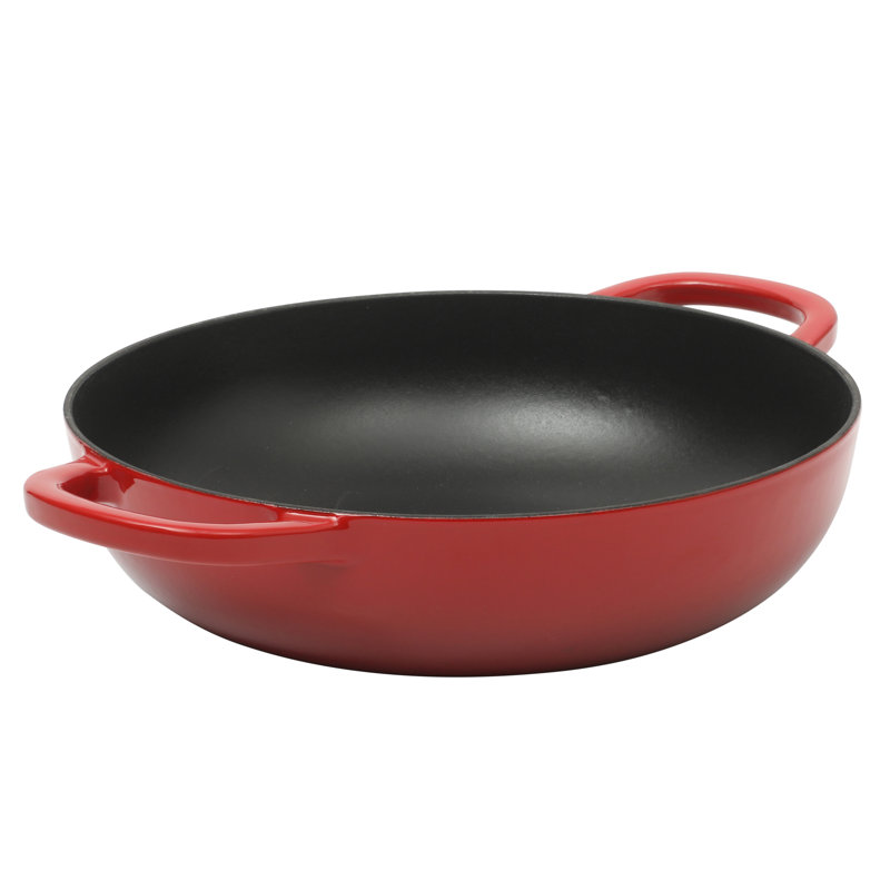 Crock-pot 5 qt. Cast Iron Round Braiser with Lid