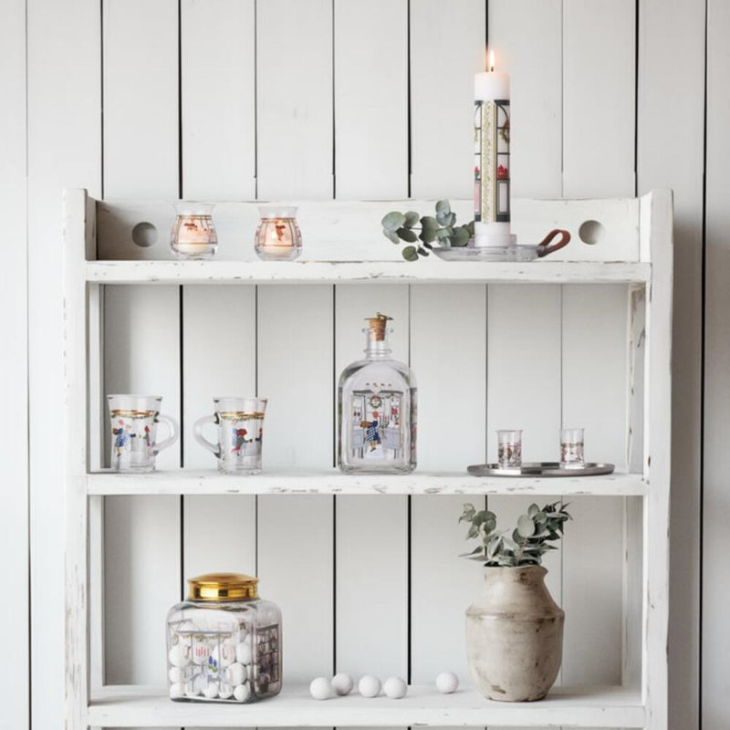 Holmegaard Christmas Biscuit Jar 2024 H 6.3"