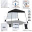 3m x 3m Iron Pop-Up Gazebo-96914231