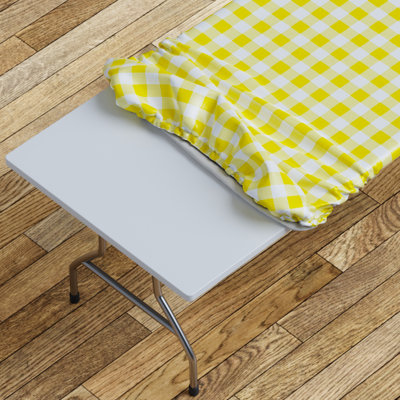 Ladarrin Vinyl Picnic Fited Tablecloth Rectangle
