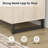 3-Piece Bedroom Furniture Set, Queen Size Bed Frame And 2 Nightstand With 2 Drawer And Cabinet For Bedroom-41947861