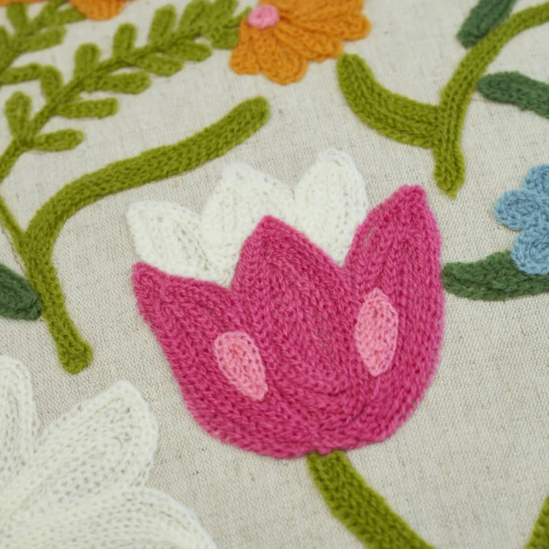 Coussin de jardin Crewel