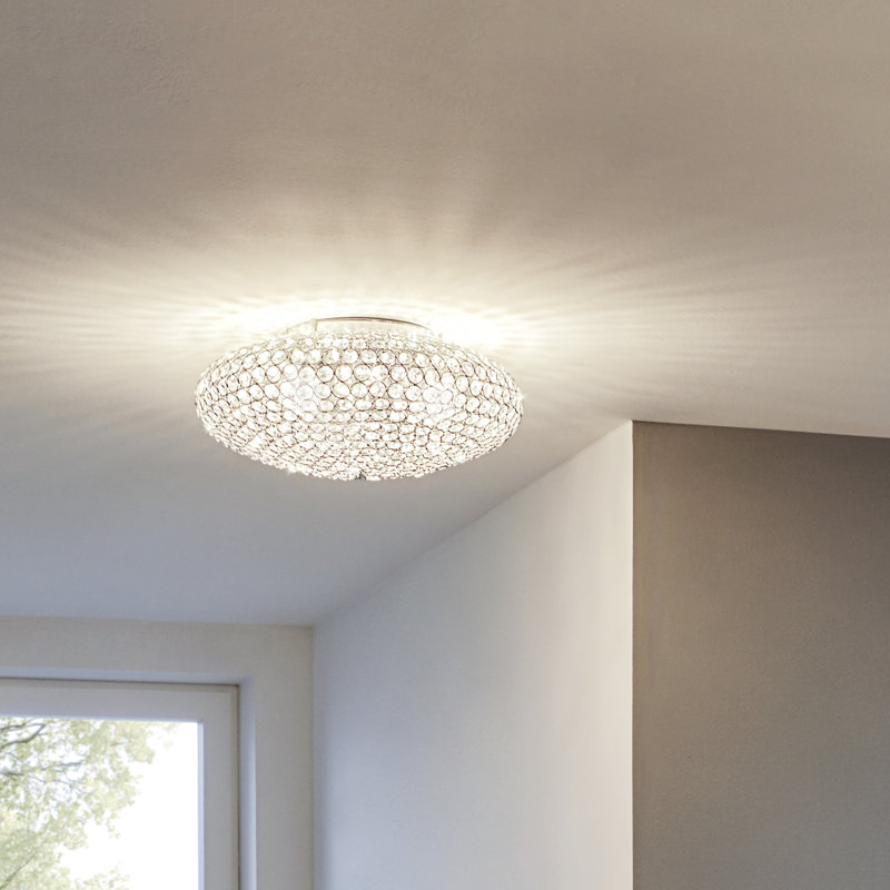 Carlos Crystal Flush Mount