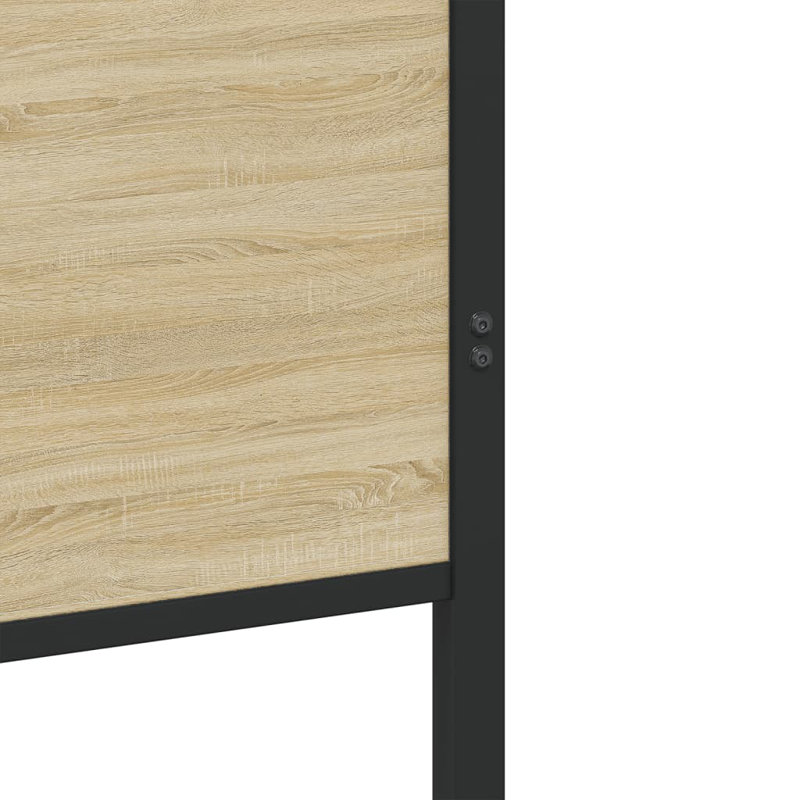 Denita Bed, Sonoma Oak, 91.5cm H x 146cm W x 196cm L