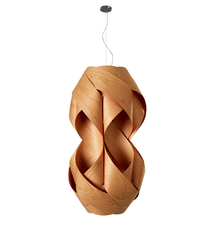 Anfora Pendant, Medium, Cherry