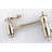 Kingston Brass Restoration Two-Handle 1-Hole Wall Mount Pot Filler Faucet-25362001