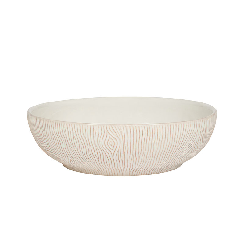 Blenheim Oak Serving Bowl, 8.25"
