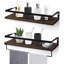 Ensemble de 2 tablettes murales flottantes-982900106-982900107