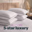 Silentnight Hotel Collection Luxury Piped Pillow - 6 Pack