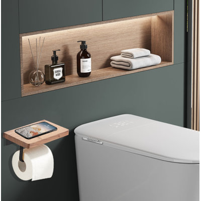 Porte-papier hygiénique mural