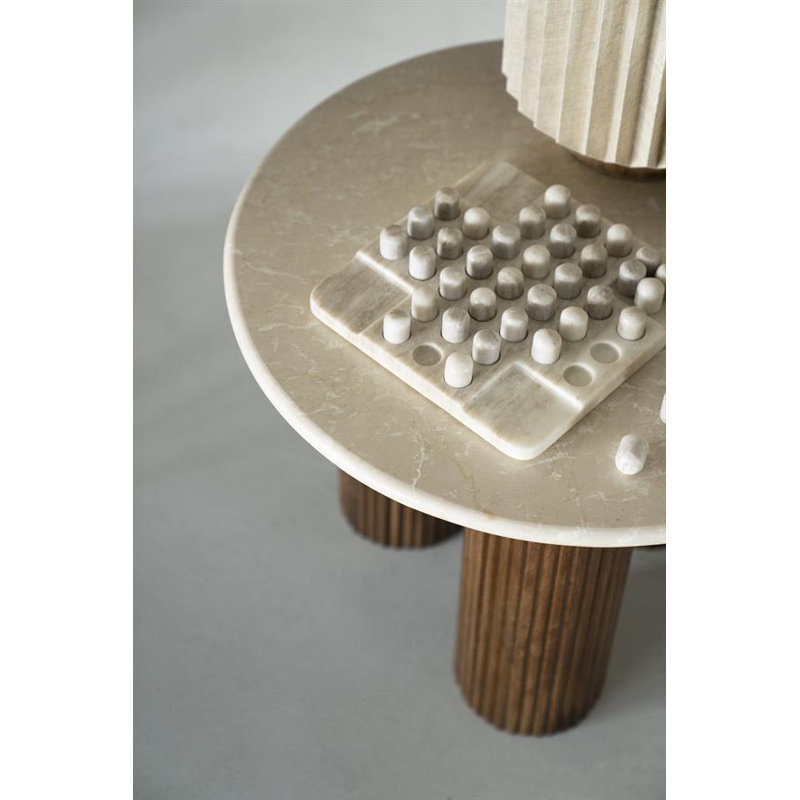 Xavi Marble End Table