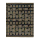 Scandinavian Wool Geometric Area Rug