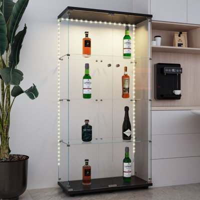 Tempered Glass Display Cabinet