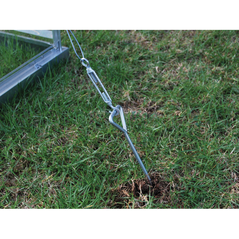 Palram - Canopia Snap & Grow Greenhouse Cable Anchor Kit