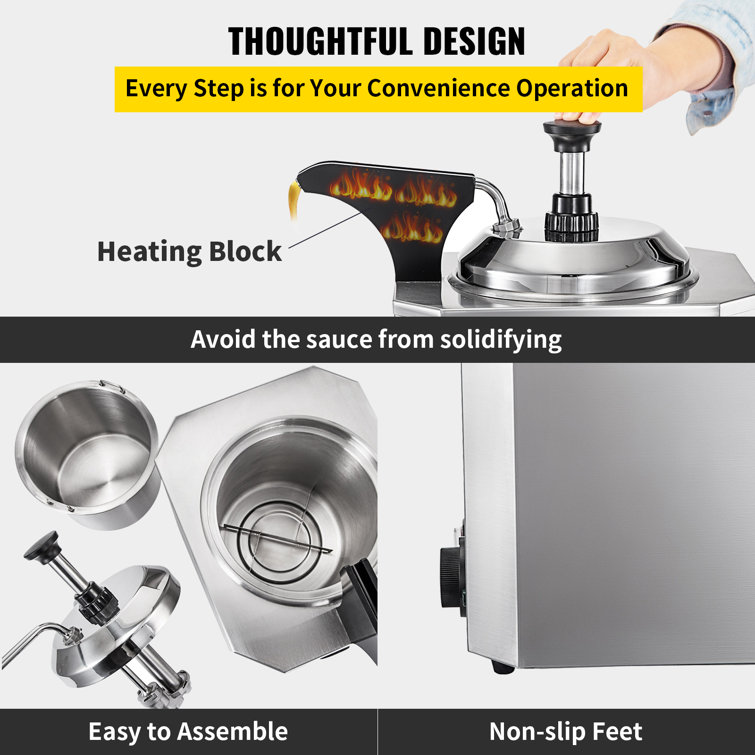 VEVOR Stainless Steel Warmers, Heaters, Burners And Servers