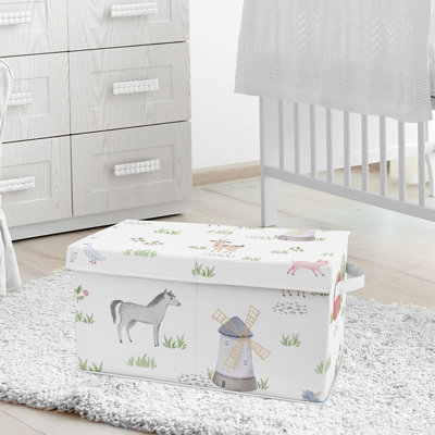 Farm Animals Toy Box