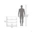 Commode, 4 tiroirs, 4 pieds