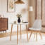 Alfret Round Solid Wood Base Dining Table-1916035601