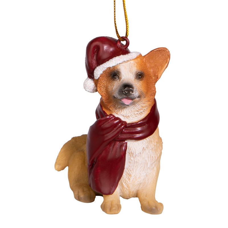 Welsh Corgi Dog Holiday Ornament