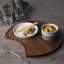 Plateau de service en bois 13 "Noritake Kona