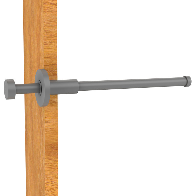 Ballenas Metal Valet Rod, Matte Gray