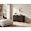 Meuble d'appoint Almaguer de 80 cm de large avec tiroir, 2 portes et tablette réglable (ensemble de 2), noyer brun-668687465-670870148