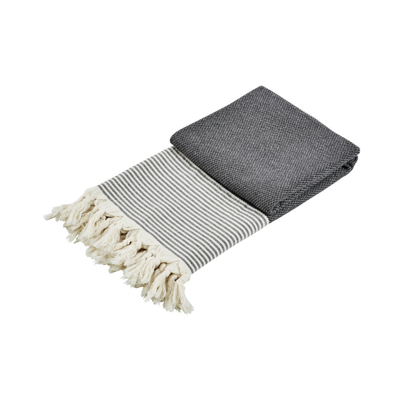 Hailey Ultra Light Beach Towel, Anthracite