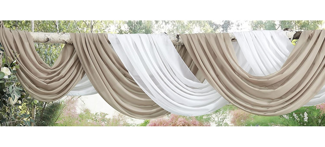 Wedding Arch Draping Backdrops & Signs WARM HOME DESIGNS 