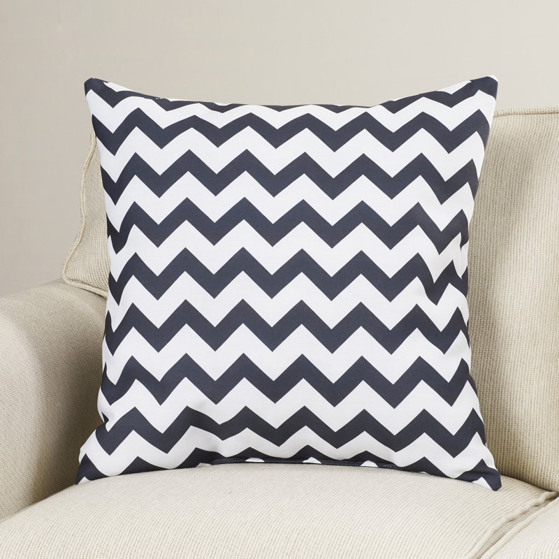 Aldermary Square Pillow Cover and Insert, 16"H x 16"W, Red