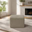 Fauteuil d'appoint moderne en velours côtelé, pouf ottoman infonuagique sans os pour salon, tabouret décoratif confortable, aucun assemblage requis-1590387683