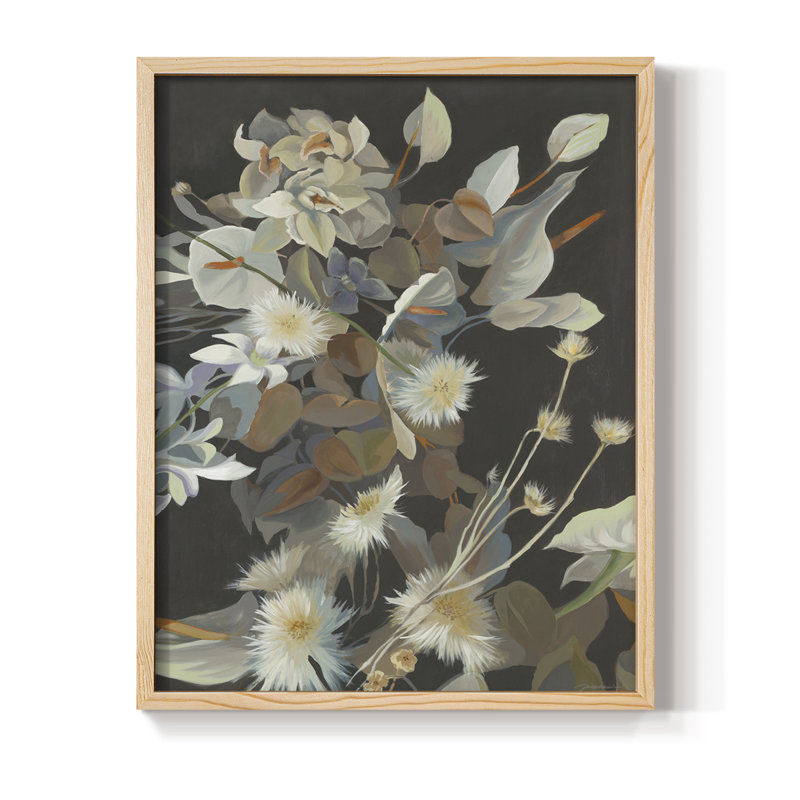 Turn a New Leaf Framed Print - Solid Wood, Natural, 11" H x 9" W