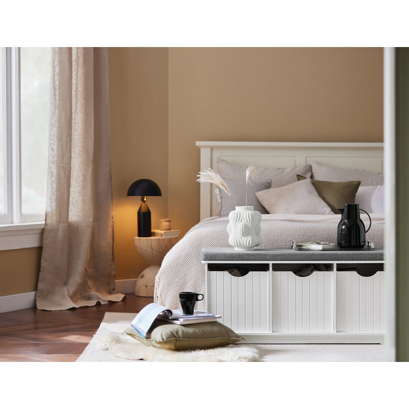 Tatti Polyester Upholstered Storage Bench