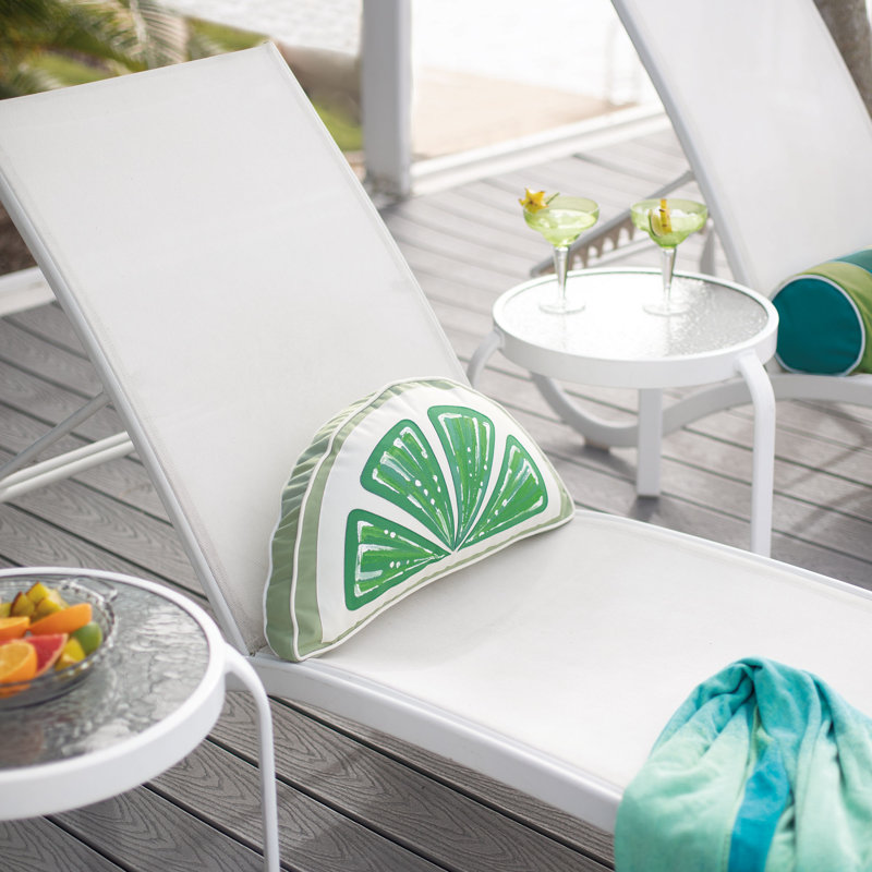 Palencia Novelty Indoor/Outdoor Pillow Cover & Insert, Sail Celadon/Wicking Cloud/Island Jade