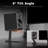 Desk Speaker Stands for Most Bookshelf Speakers, Depth up to 7.71 in, 1 Pair