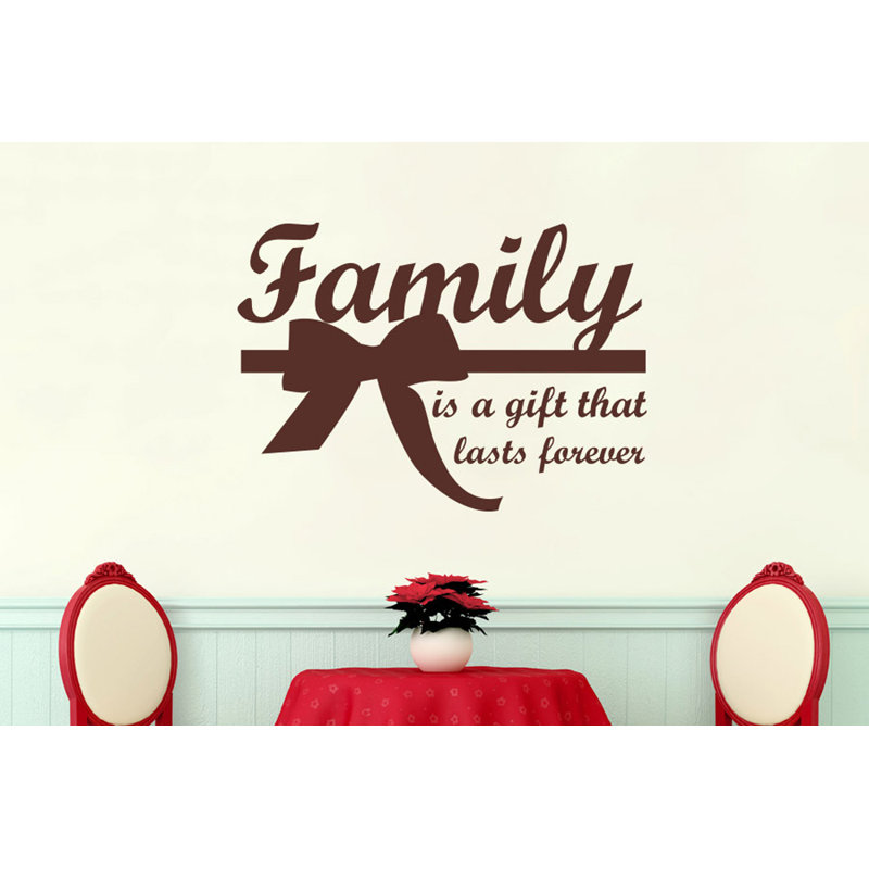 Wall Decal, Brown, Large
