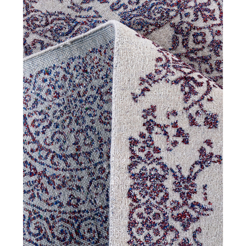 Overdyed One-of-a-Kind 9' 0" X 12' 4" Hand Knotted Area Rug