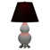 Petite lampe d'appoint à double gourde