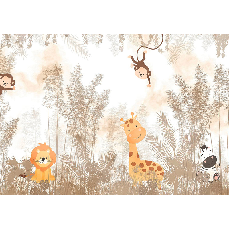 Superfresco Easy Roarsome Print To Order Fixed Size 2.8m x 3m Mural, Beige