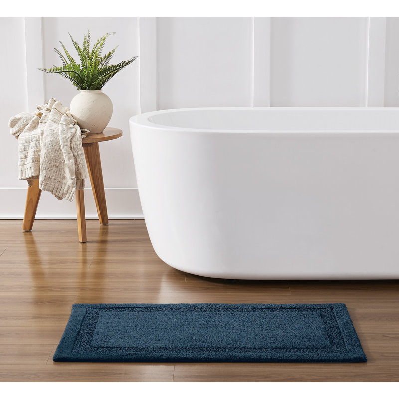 Tapis pour salle de bain Papastamelos (24x40), Marine