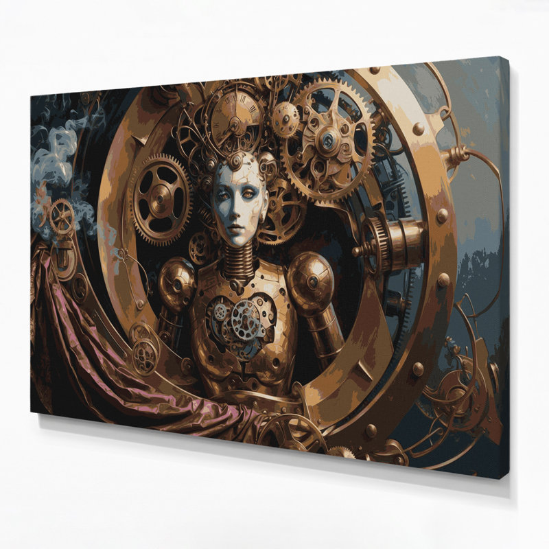 Art mural en toile Sci Fi, H 16 po x l 20 po