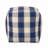 Connor Checkered Square Pouf