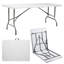 Table pliante rectangulaire en plastique 72 po