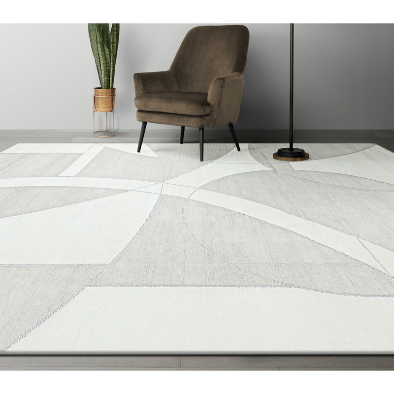Tapis rectangulaire noué à la main, Rectangle 12 pi x 15 pi