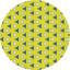 Tapis jaune / bleu Power Loom-1605335424
