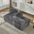 Sisler 71" Convertible Upholstered  Corner Modular Loveseat Compression Convertible Corduroy Sofa, No Assembly Required, with Storage Pockets, Sleeper Floor Couch-881796916