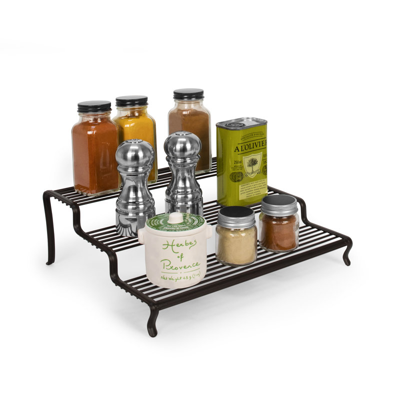 Winningham Cabinet Shelving Rack, Black