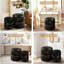 Repose-pieds rond avec rangement et repose-pieds Vlvet-1857815958